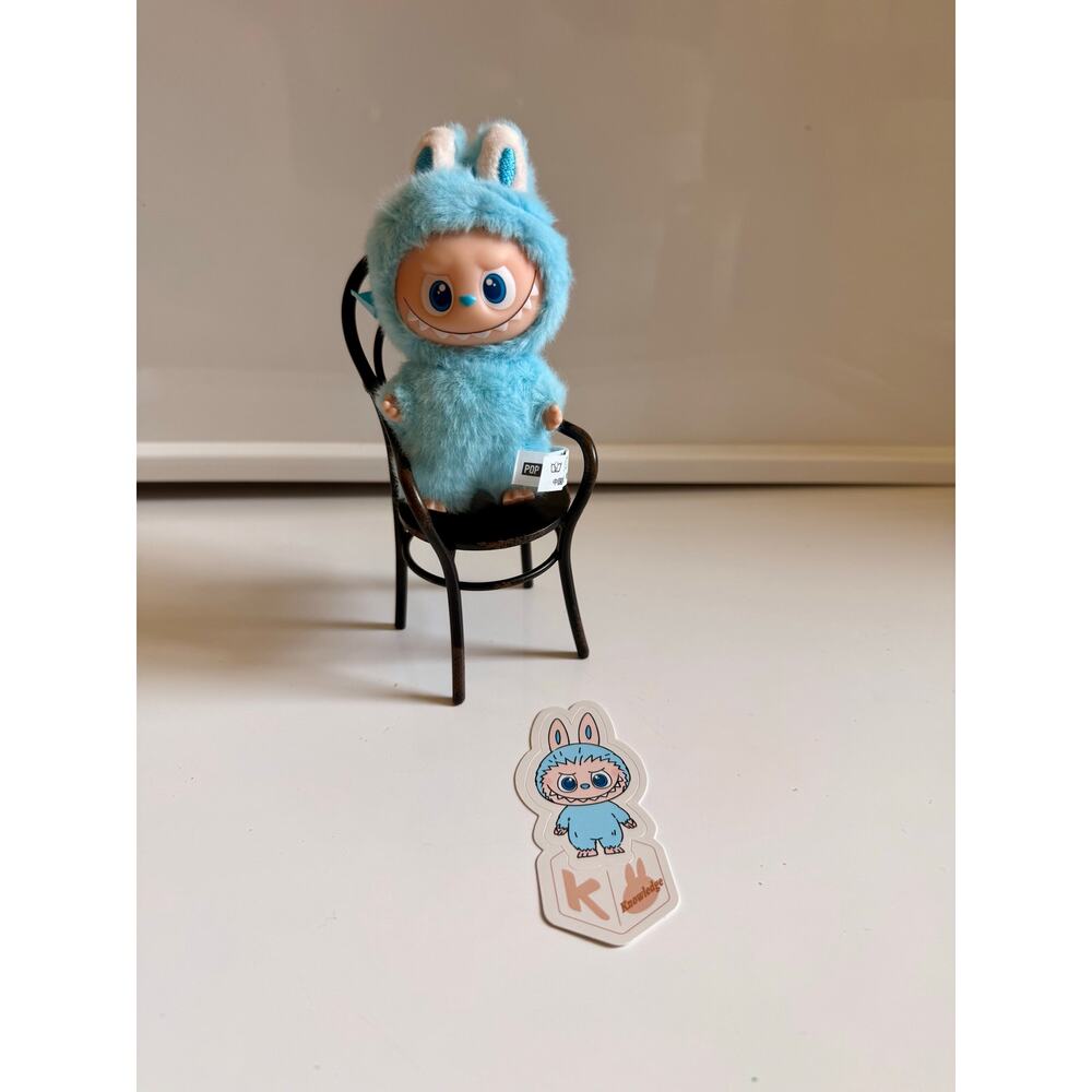 Authentic Pin for love Lububu plush letter : K Popmart V4
